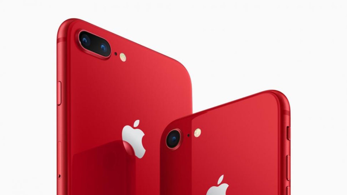 Nueva edición del iPhone en rojo