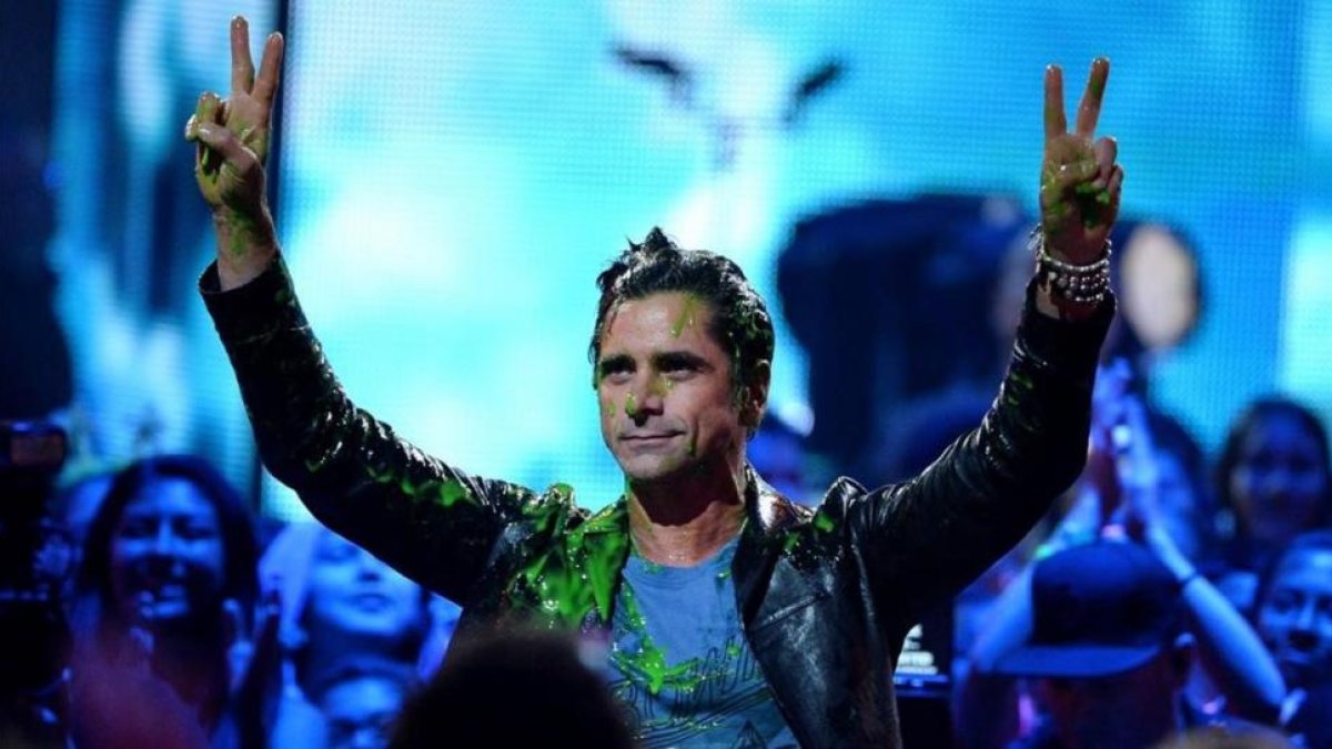 John Stamos, en los Nickelodeon Kids Choice Awards.