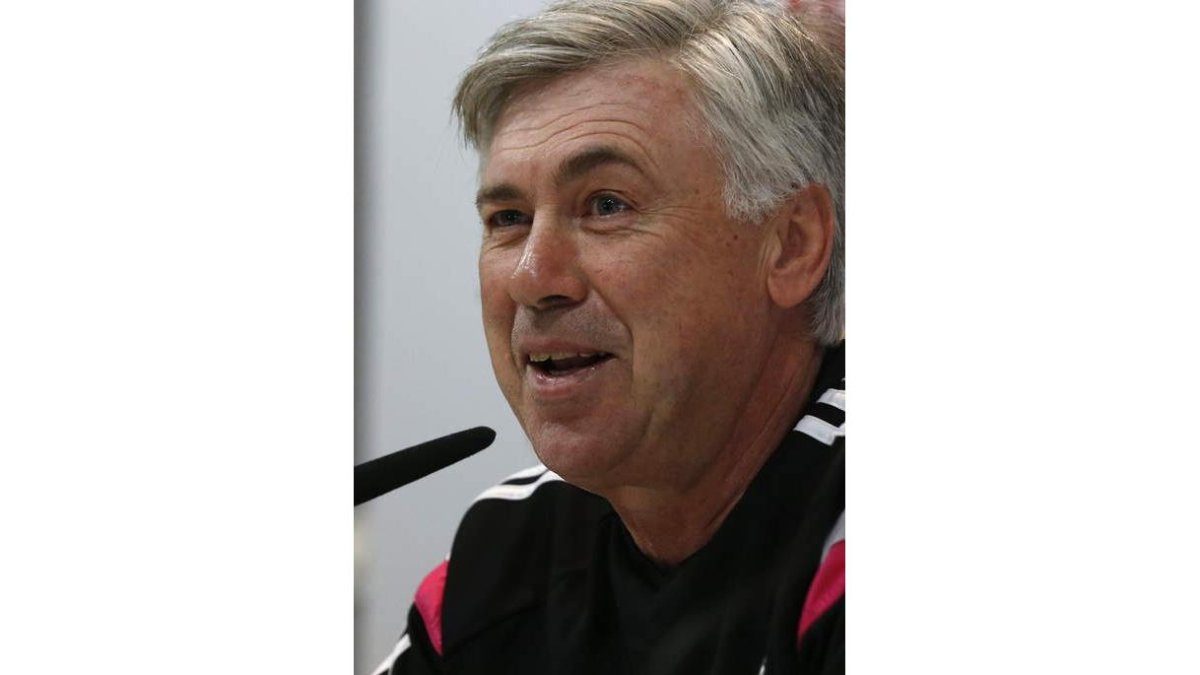 El italiano Carlo Ancelotti, entrenador del Real Madrid.
