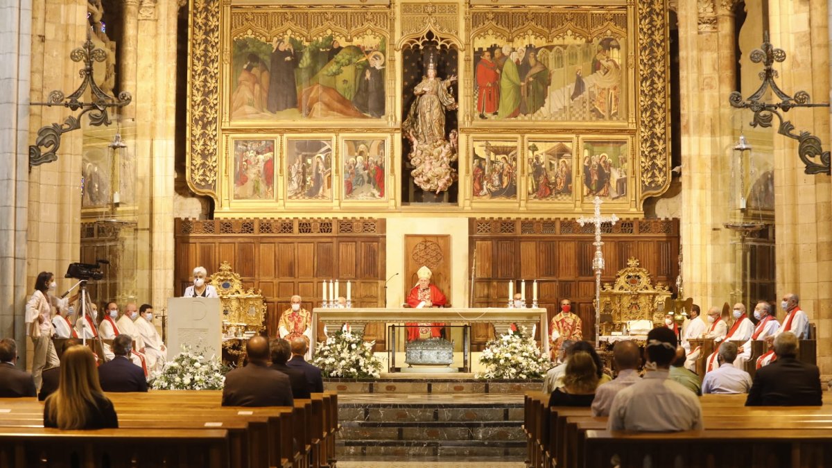 Misa por las víctimas del Covid-19. MARCIANO