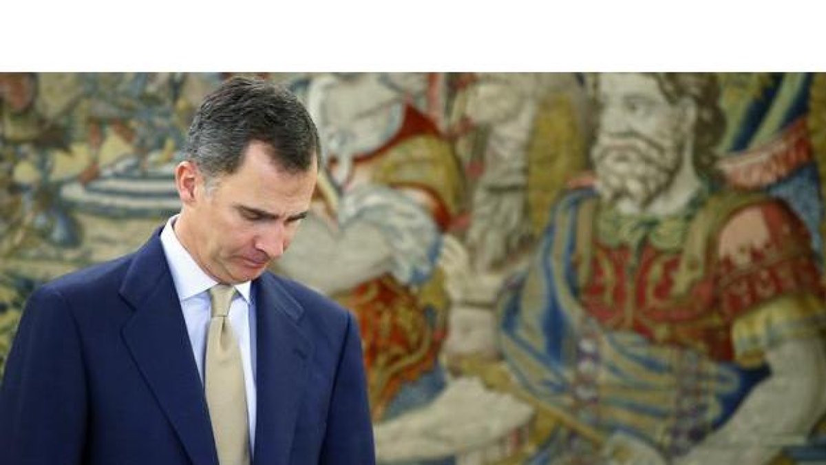 El rey esta tarde, entre cita y cita con los líderes de los partidos políticos