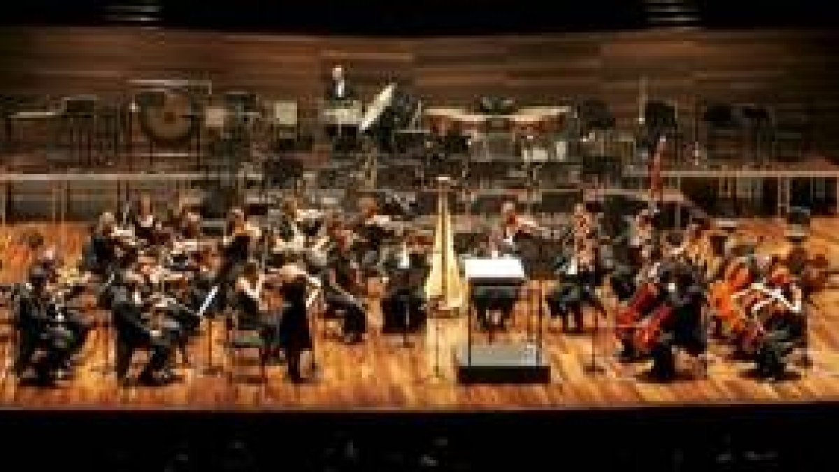 La orquesta comunitaria actuó el pasado martes en León