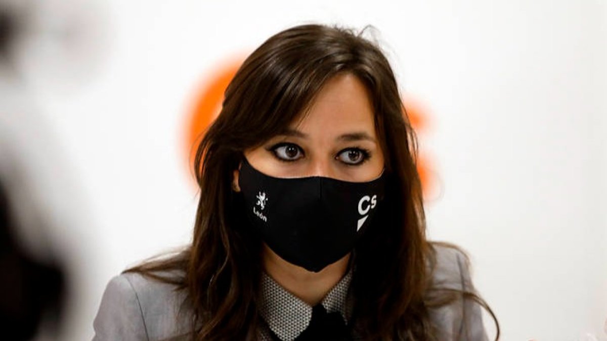 La portavoz de la formación liberal en el Consistorio, Gemma Villarroel. MARCIANO PÉREZ