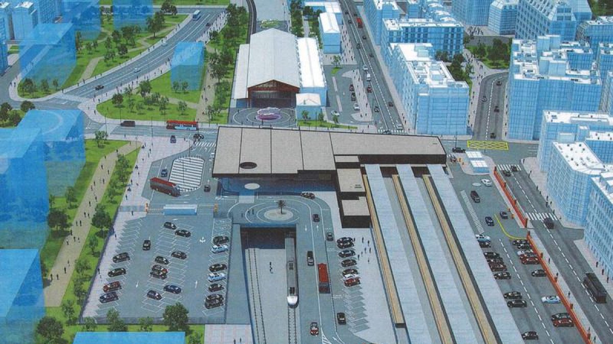 Proyecto de integración del tren en la ciudad