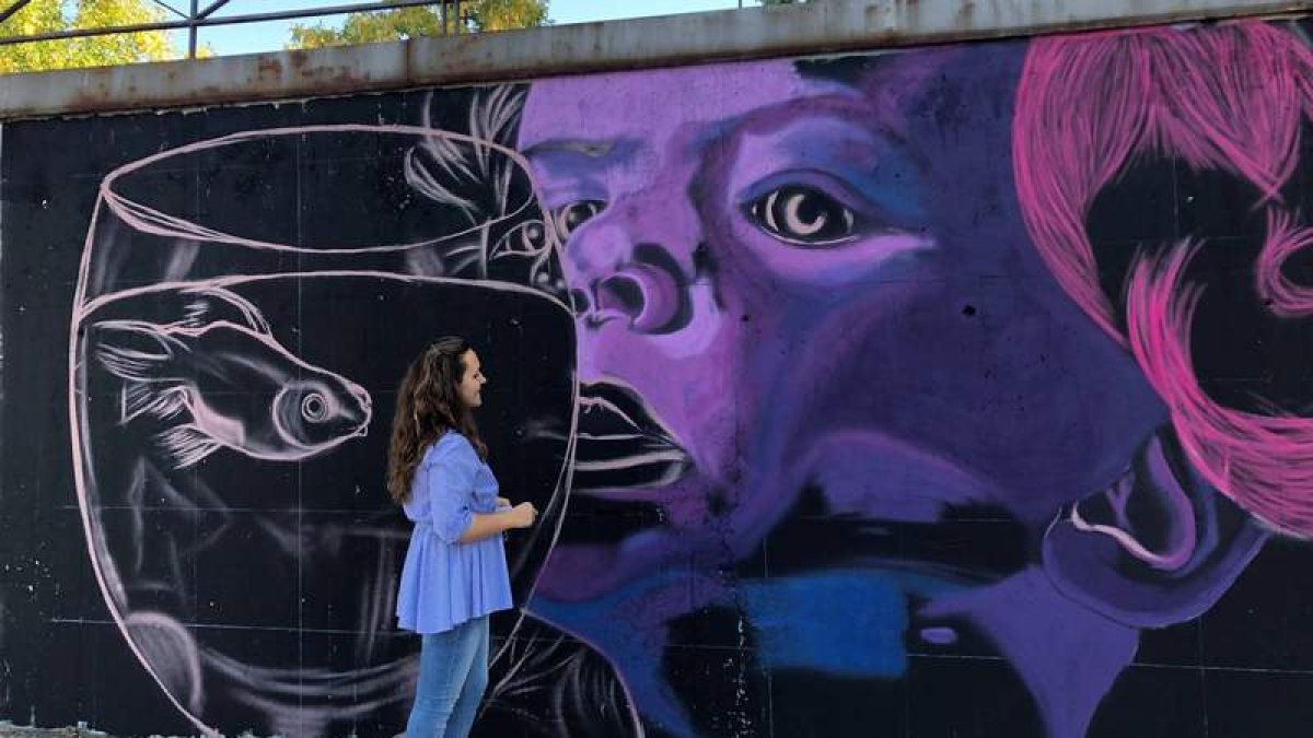 Una de las obras que han creado los participantes en el concurso ‘es.pabilARTE’ . DL
