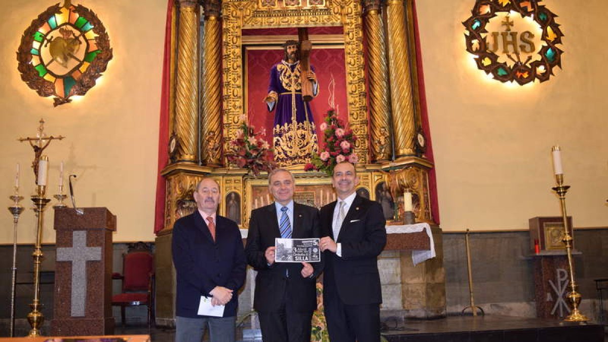 Tejerina, De Luis y Marne en la presentación