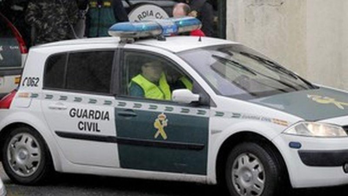 Coche patrulla de la Guardia Civil.
