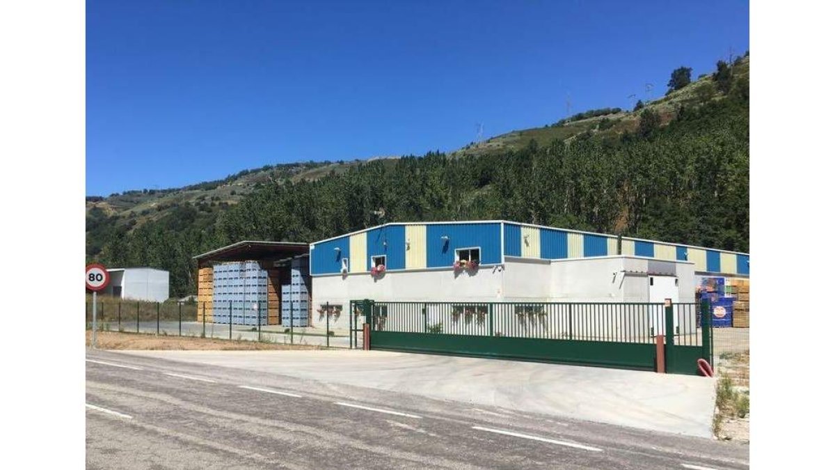 Imagen de las naves donde se asentará el proyecto de Castañas Quintelo. DL