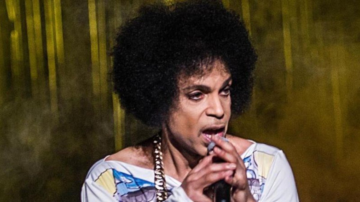 Prince en una actuación en mayo del 2014.