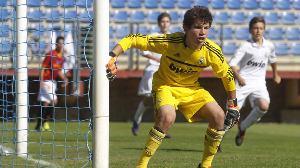 El meta Luca Zidane solventó con acierto el poco trabajo que tuvo frente al conjunto romano.