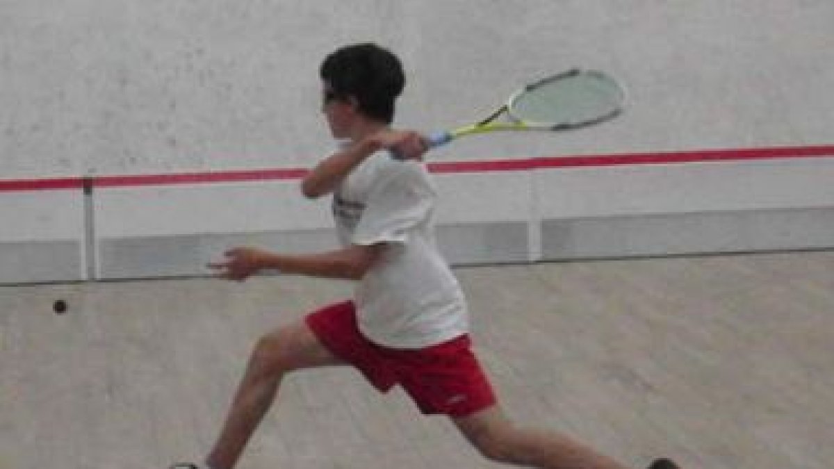 David Antolín en un momento del campeonato.