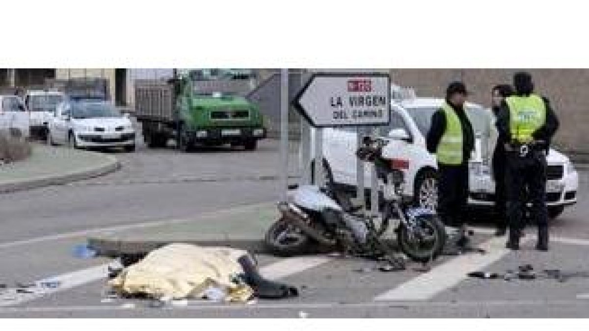 Los accidentes mortales de motoristas también han sido notables a lo largo del primer trimestre