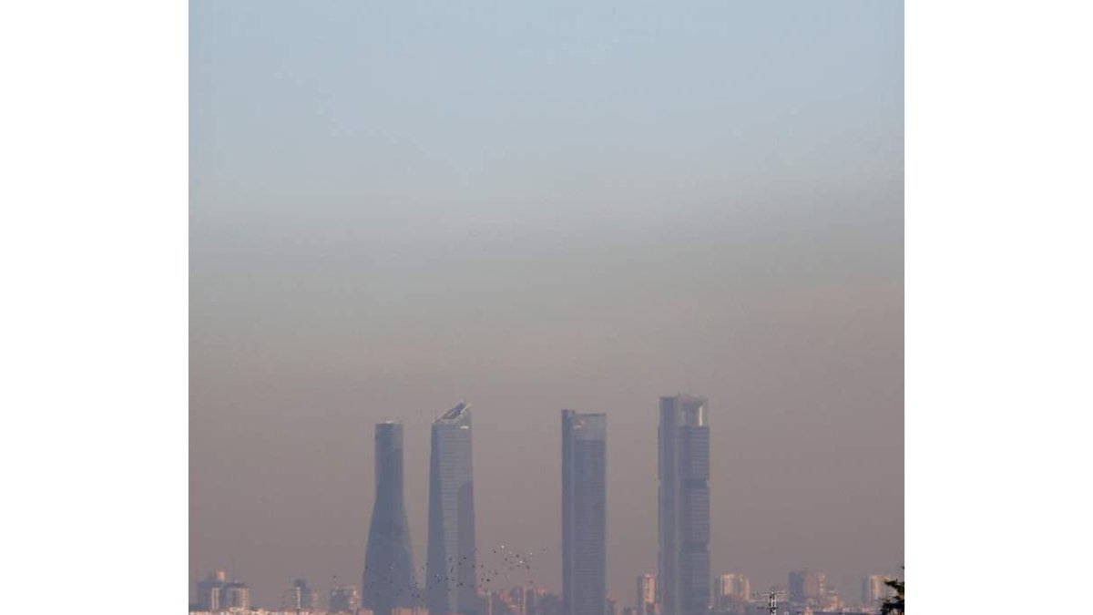Contaminación en Madrid en noviembre. JUAN CARLOS HIDALGO