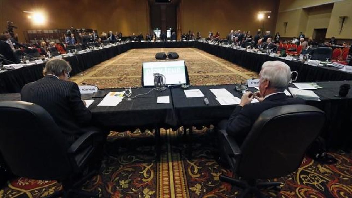 Aspecto de la reunión del Consejo Fundador de la AMA, en Colorado Spring.