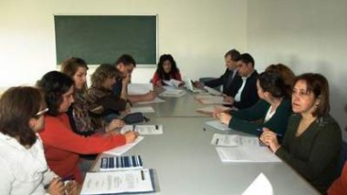 Un momento de la reunión del Consejo Social de Barrio.