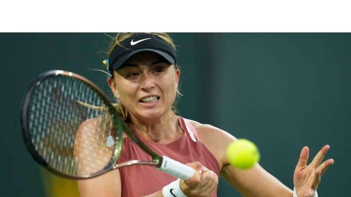 Paula Badosa, número 7 del ránking WTA, ganó el partido a Sara Sorribes y avanza a octavos. ACEVEDO