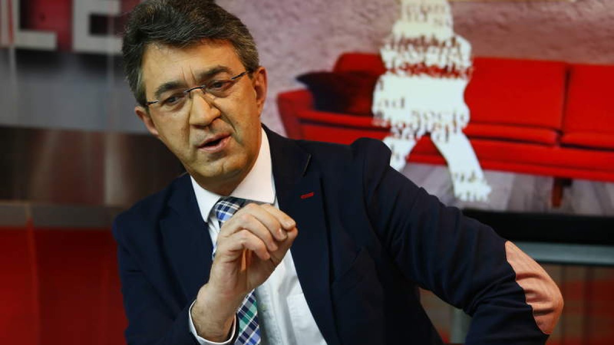 Juan Martínez Majo, en la entrevista de ayer en El Filandón