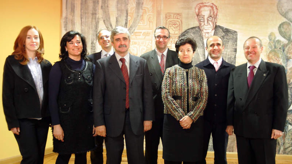 Paz Herráez, Felisa Muñoz, Pedro Aguado, Juan Francisco García Marín, Ramón Álvarez, Miguel Ángel Ferrero, Juan García y Gregoria Cavero.