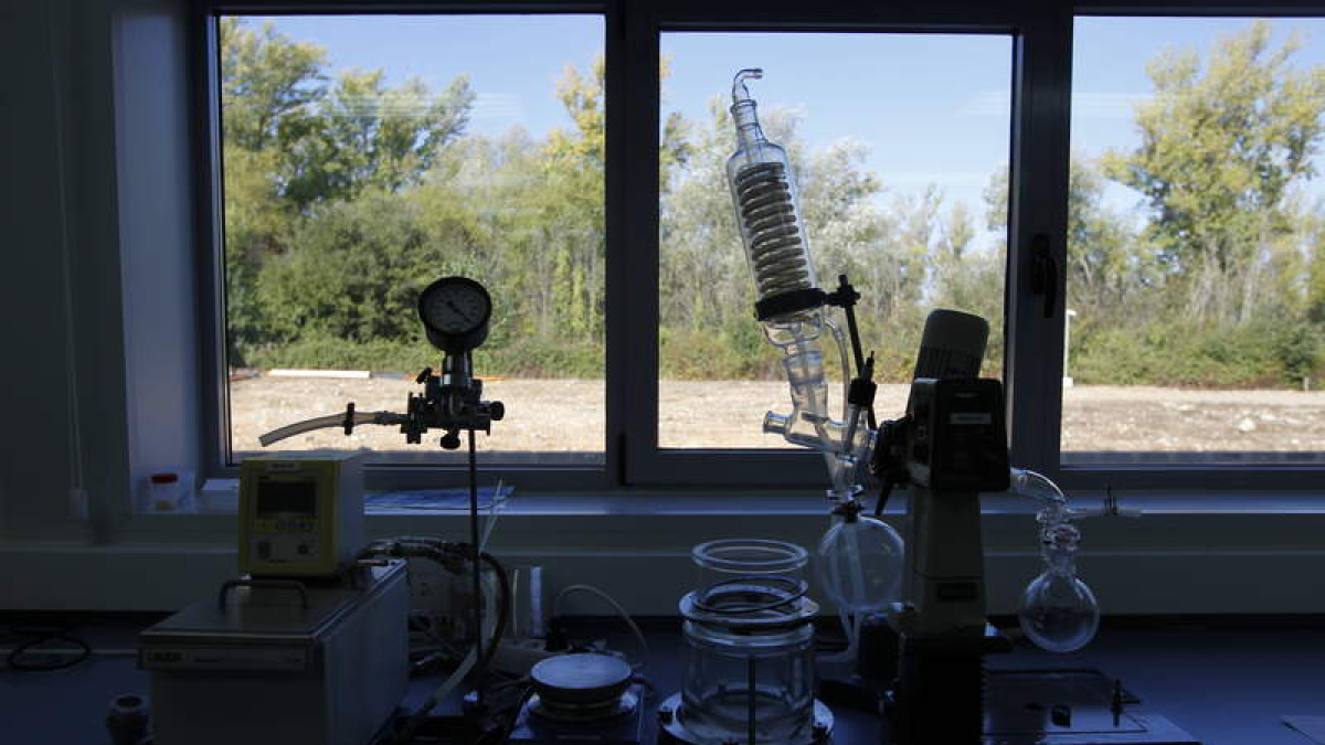 Imagen de uno de los laboratorios de Gadea, hoy Amri, en el Parque Tecnológico de León.