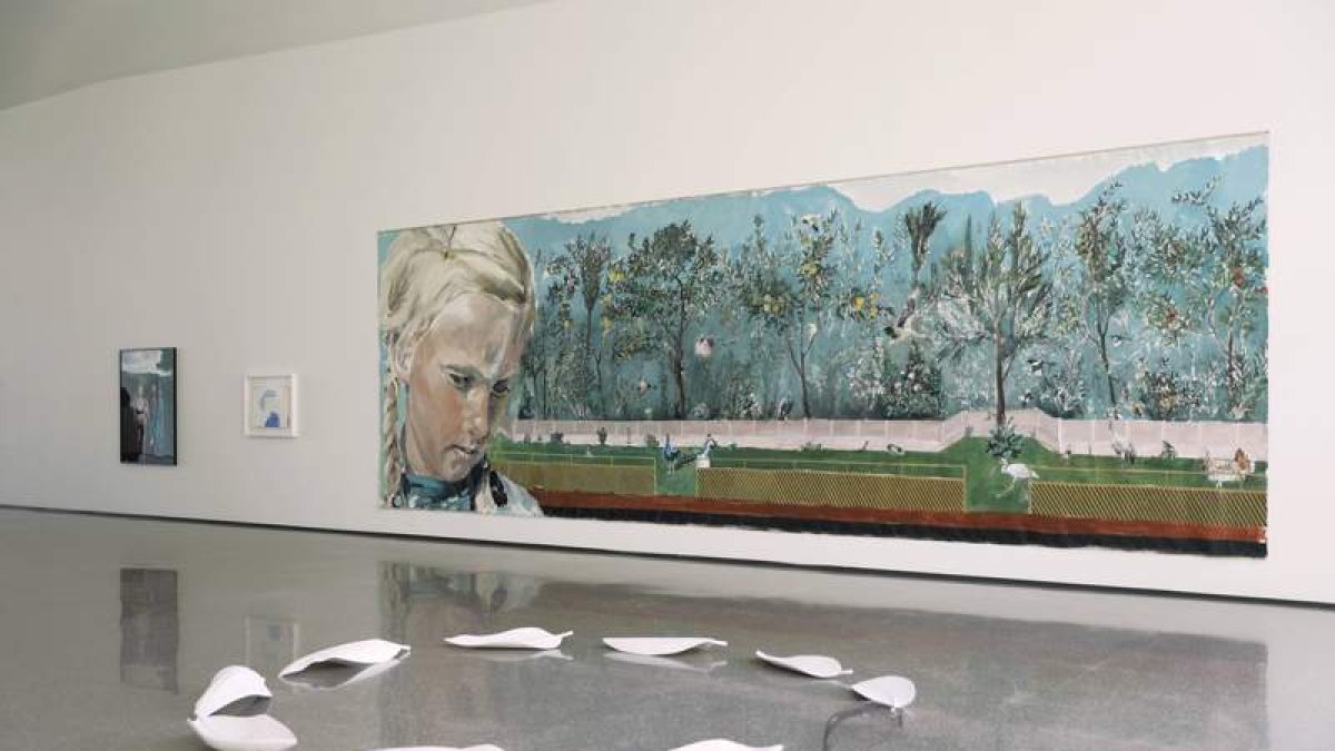 Una de las obras que forman parte de ‘Indexar el paisaje’, exposición en Fundación Cerezales. DL