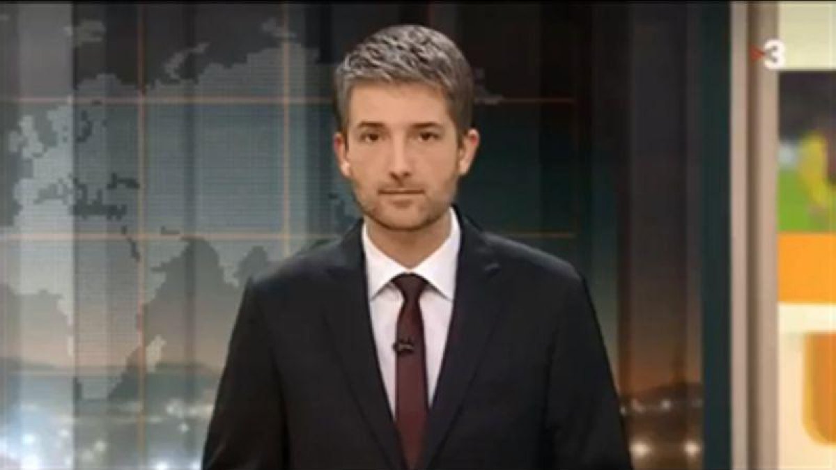 Toni Cruanyes, presentador del TN vespre.