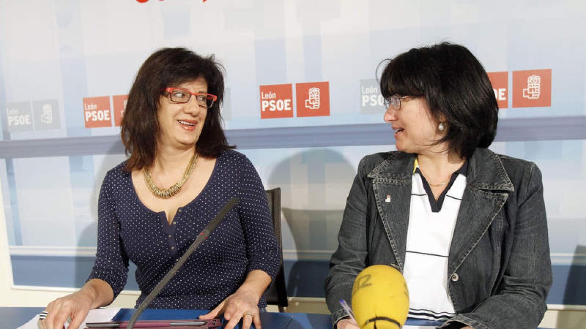 Teresa Gutiérrez y Ángela Marqués.