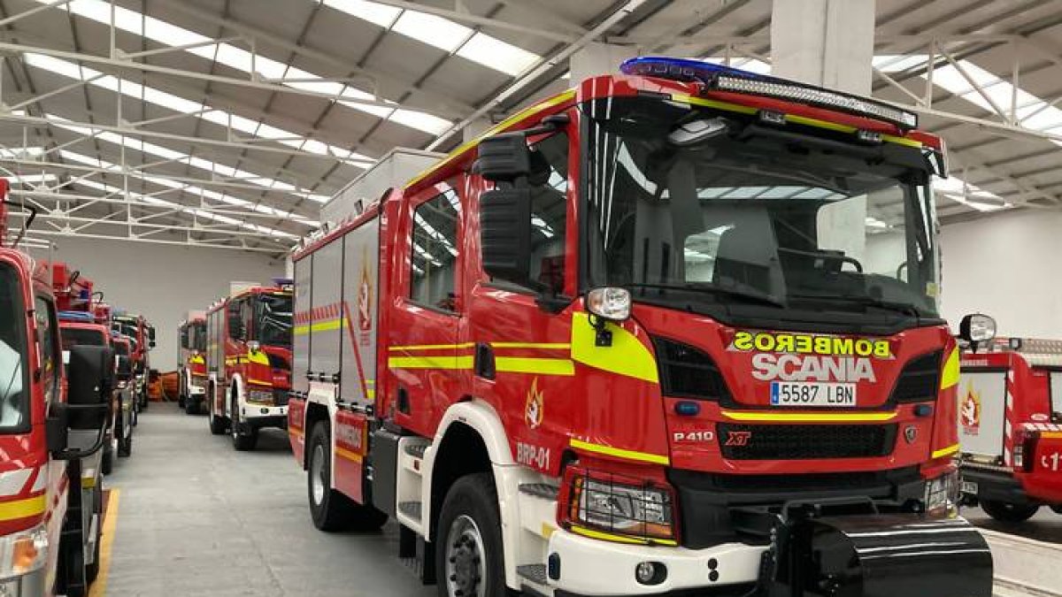 Vehículos de Bomberos del Sepeis. DL