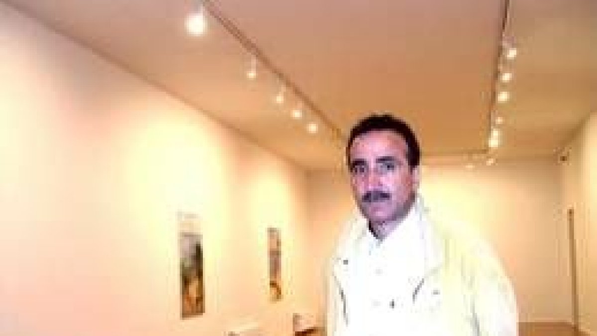 El pintor Salvatore Ravo