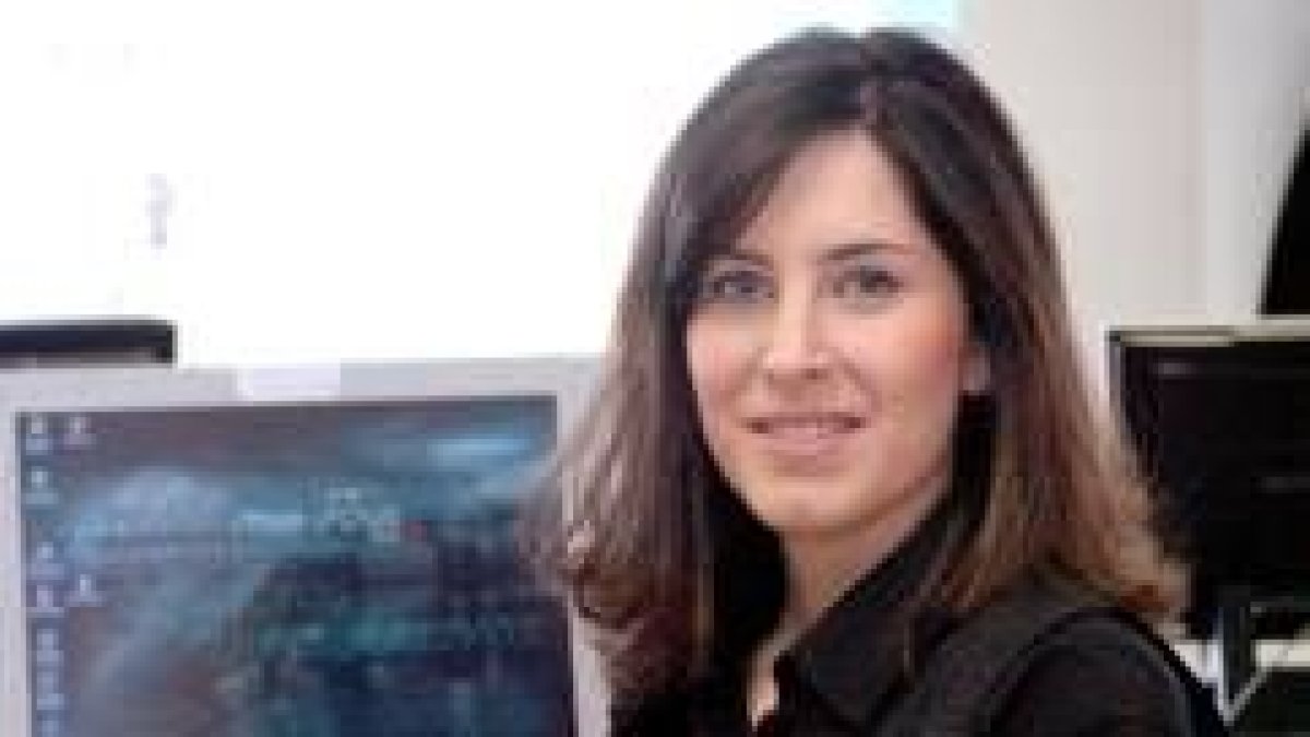 La madrileña Paloma Soroa, de 21 años, además de ser intérprete de signos estudia Fisioterapia