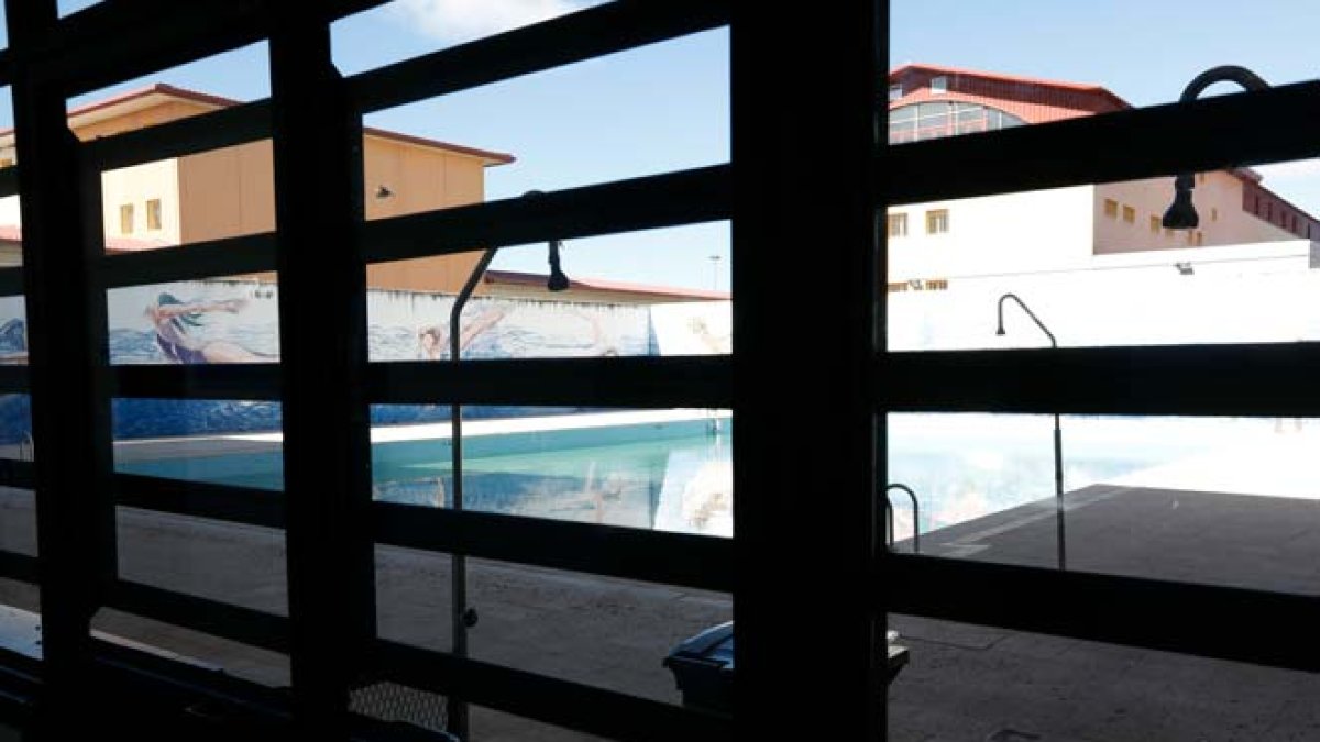 Vista desde el interior de la prisión de Villahierro. MARCIANO PÉREZ