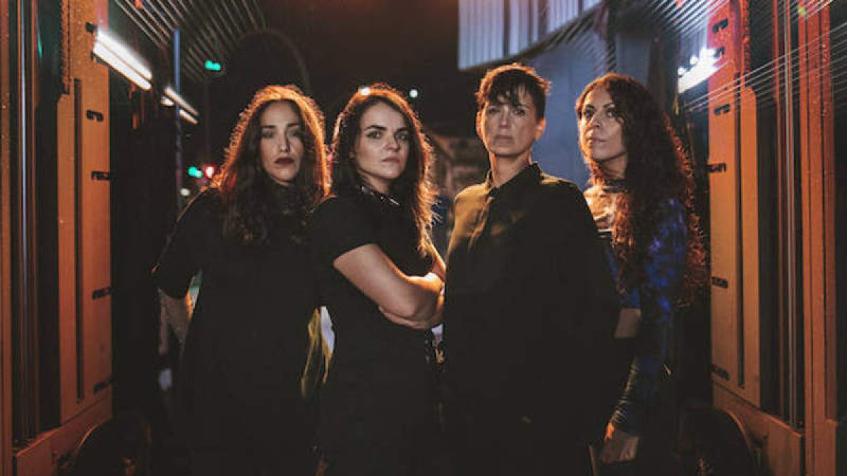 Las integrantes del cuarteto gallego Agoraphobia.