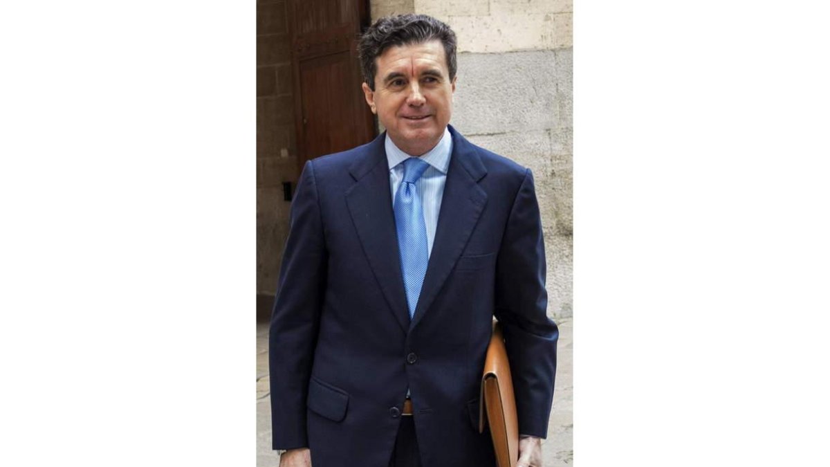Matas acudió ayer a la Audiencia de Palma.