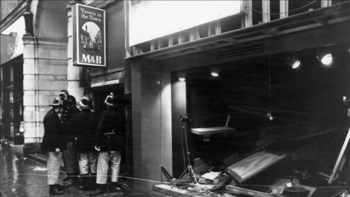 El pub Tavern fue uno de los dos escenarios del atentado del IRA en Birmingham en 1974.