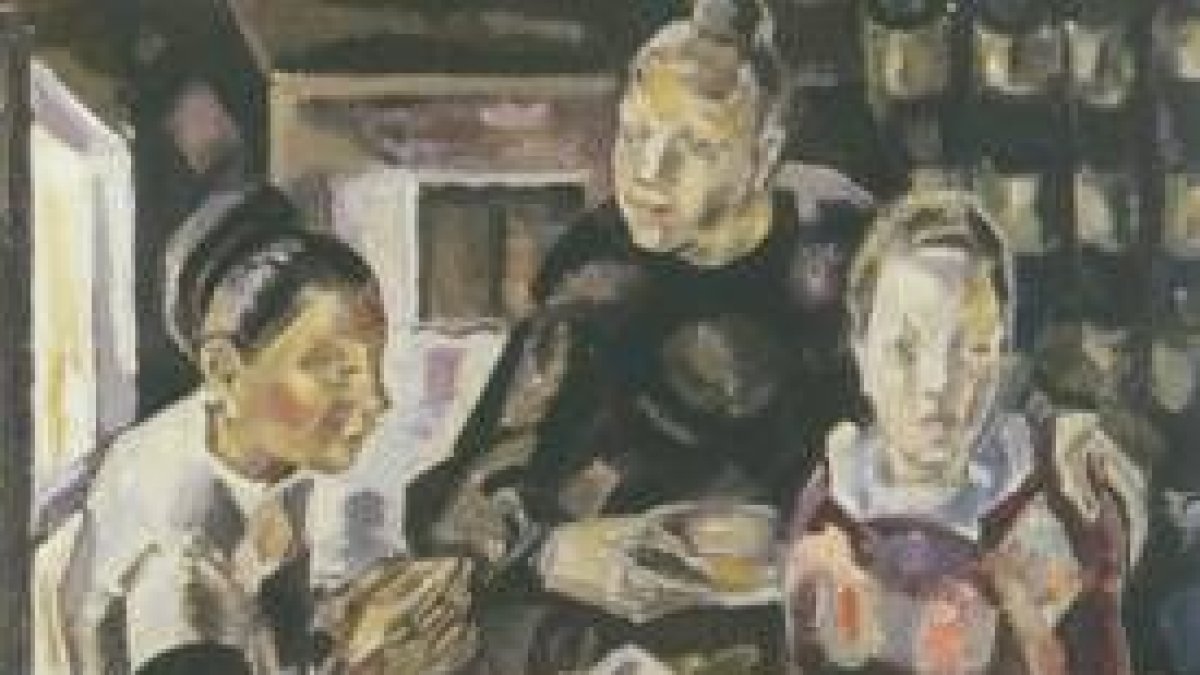 Óleo de María Blanchard, una de las 40 obras expuestas
