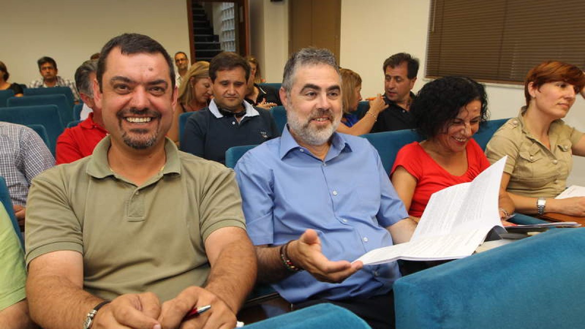 Ultima sesión plenaria del Consejo Comarcal celebrada en la sede de la Diputación.
