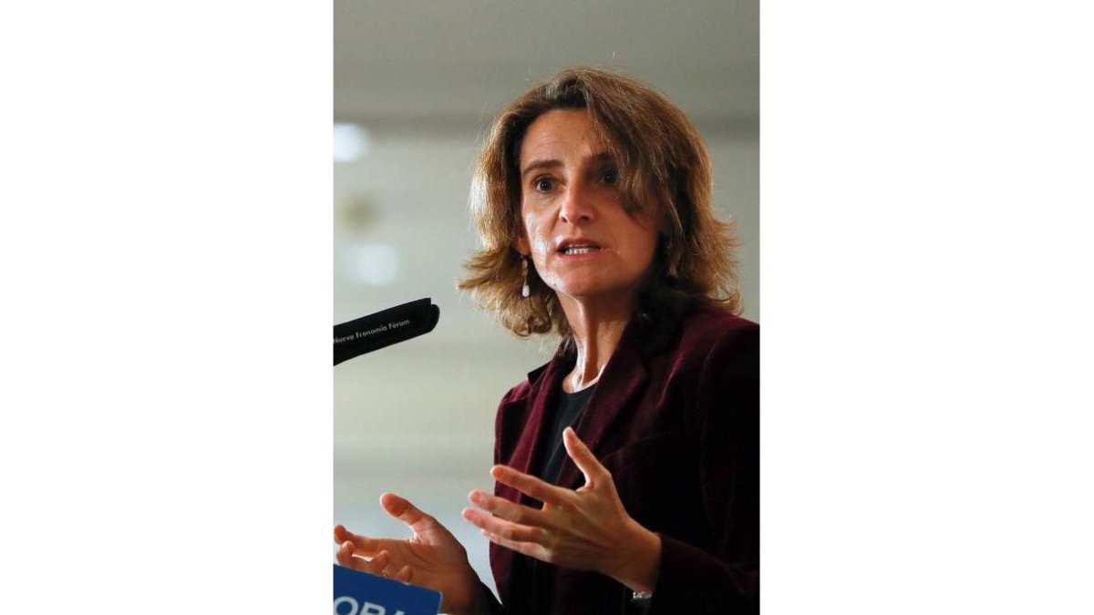 Teresa Ribera. EMILIO NARANJO