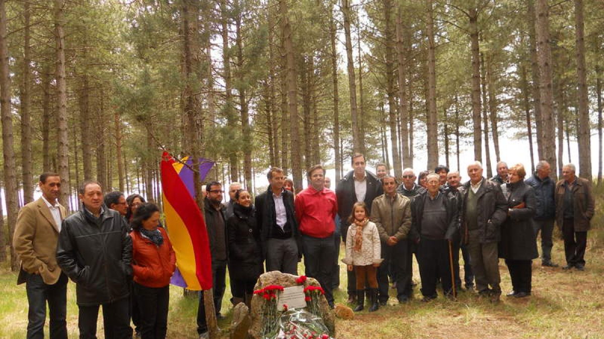 Homenaje del PSOE a los fusilados durante la Guerra Civil.