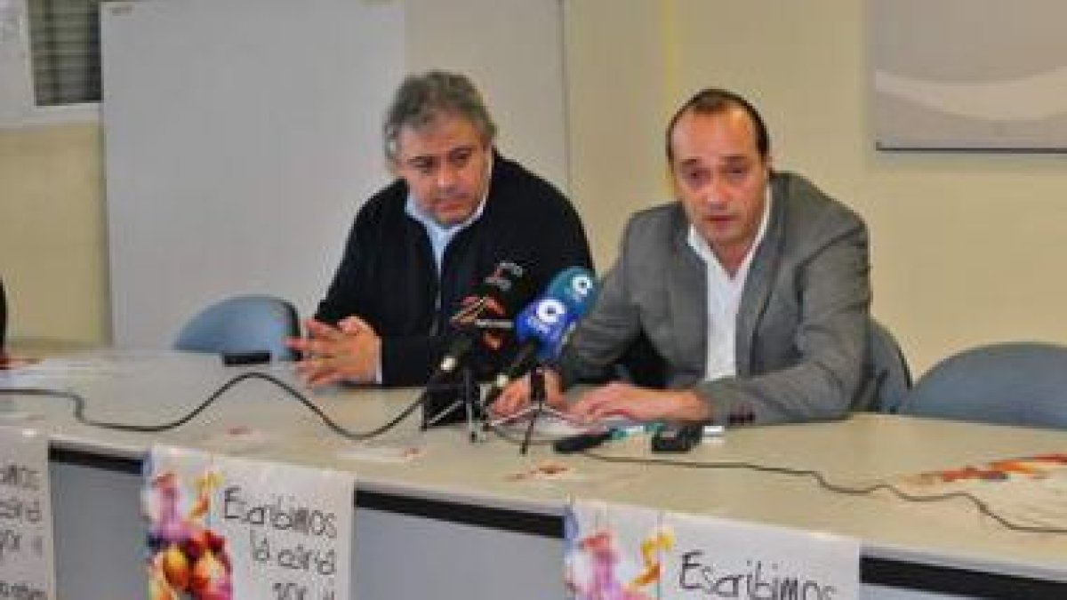 Abel Ángel Macías y Jorge Vargas presentaron la campaña.