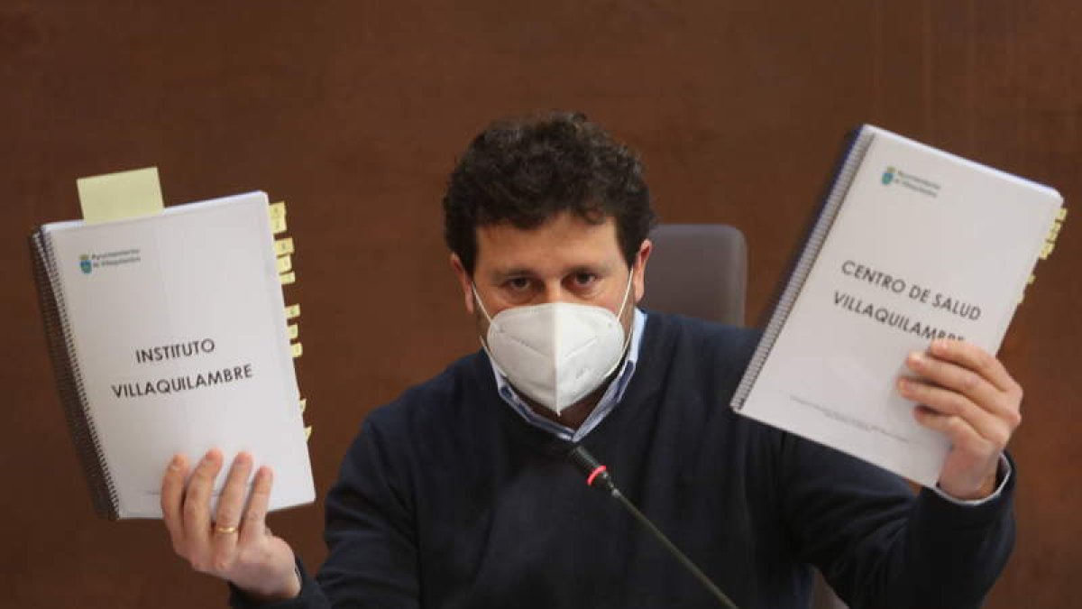 Manuel García, ayer en rueda de prensa. RAMIRO