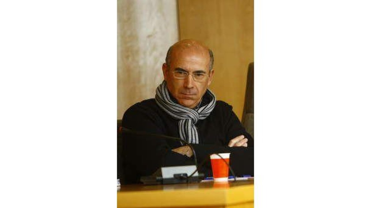 Manuel Rubial, en una foto de archivo en un Pleno.