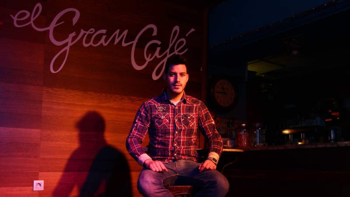 Guillermo Mateo, responsable de programación del Gran Café de León.
