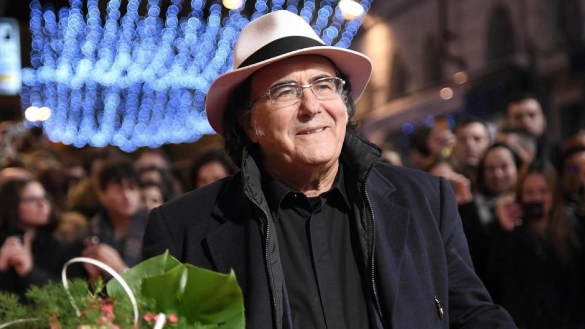 El cantante italiano Al Bano, el pasado mes de febrero.