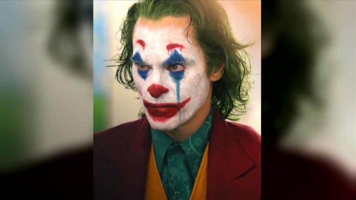 Joaquin Phoenix, como ’Joker’.