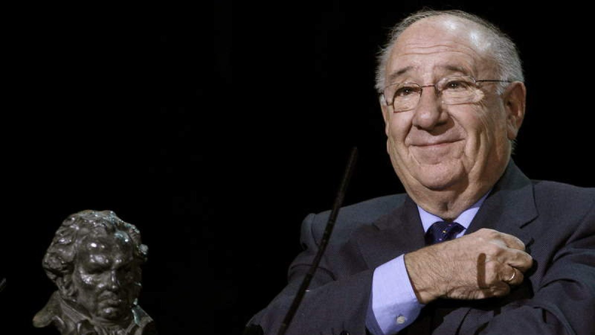 Una de las últimas apariciones de Alfredo Landa fue en el 2007, cuando recibió el Goya de Honor.