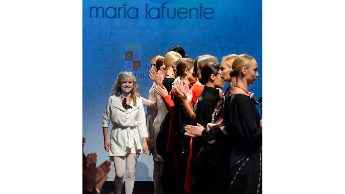 María Lafuente, ayer, en Burgos.