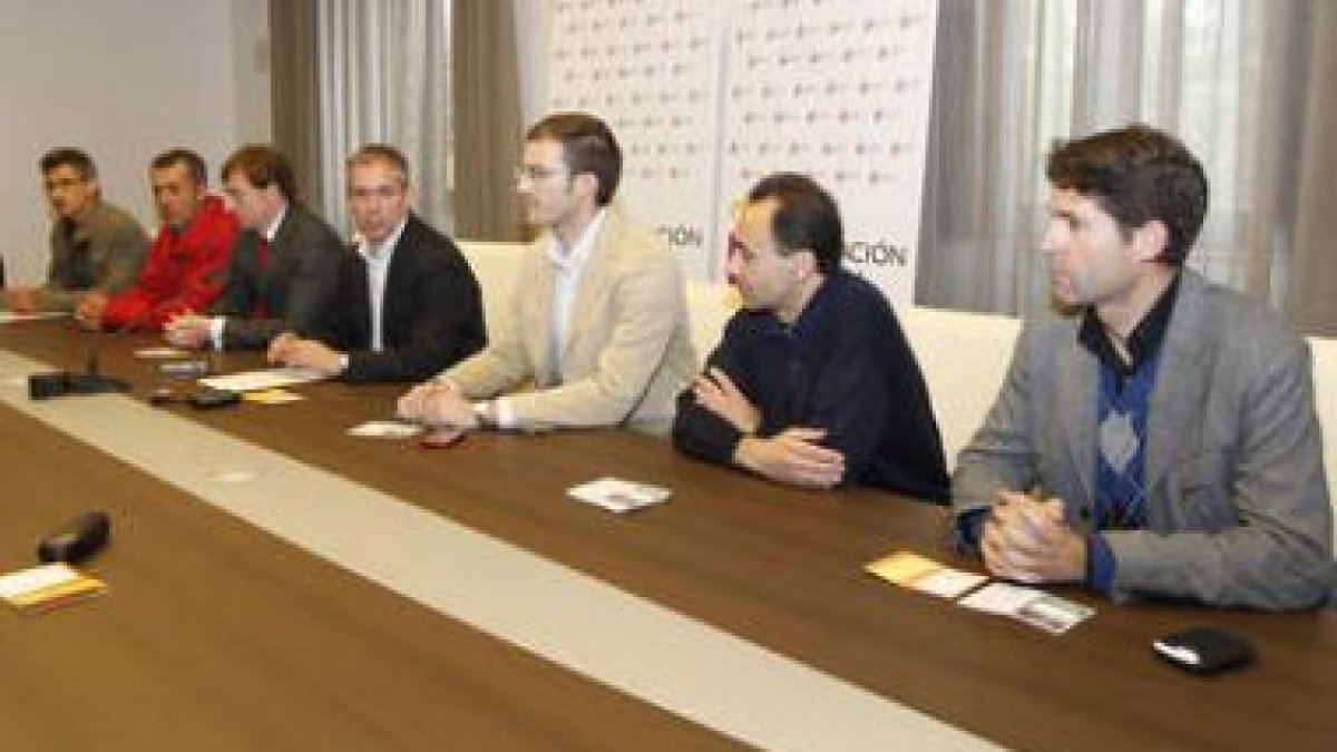 López Benito presentó ayer el calendario de la Copa.