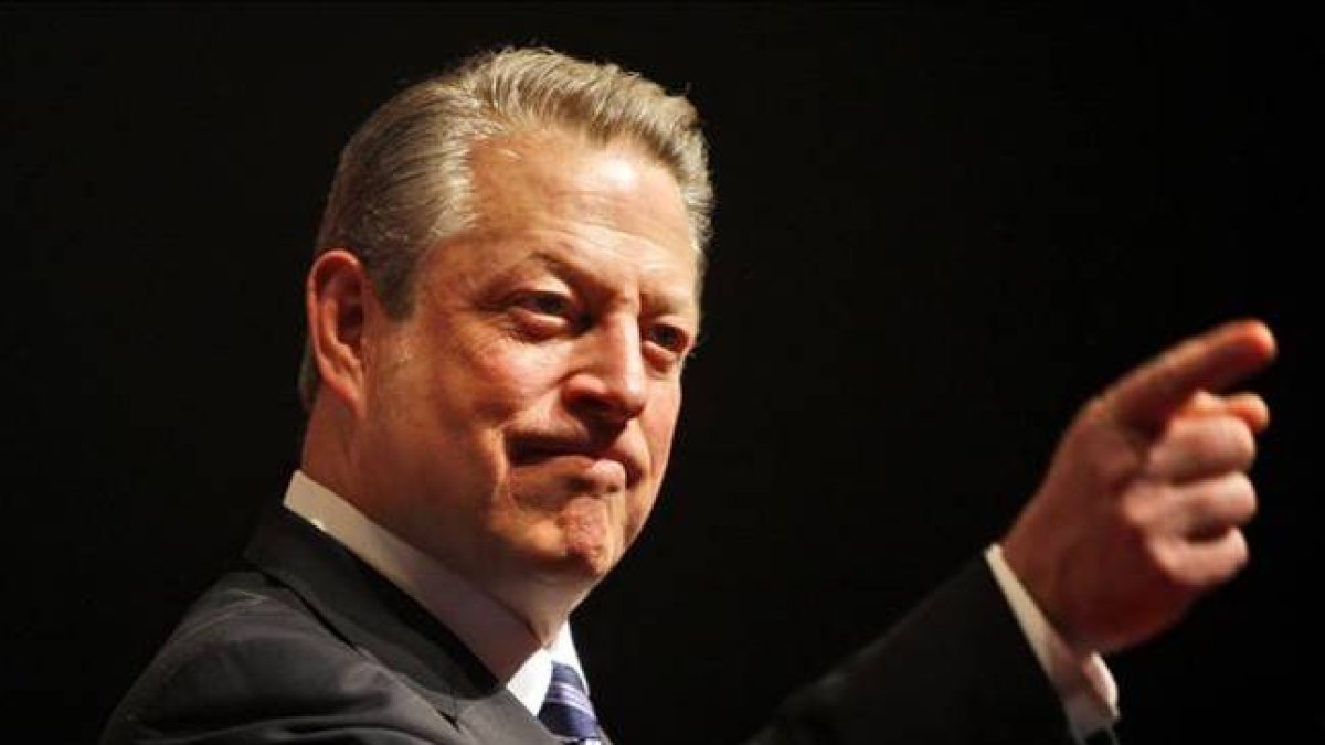 El exvicepresidente de EEUU Al Gore, fundador de Current TV.