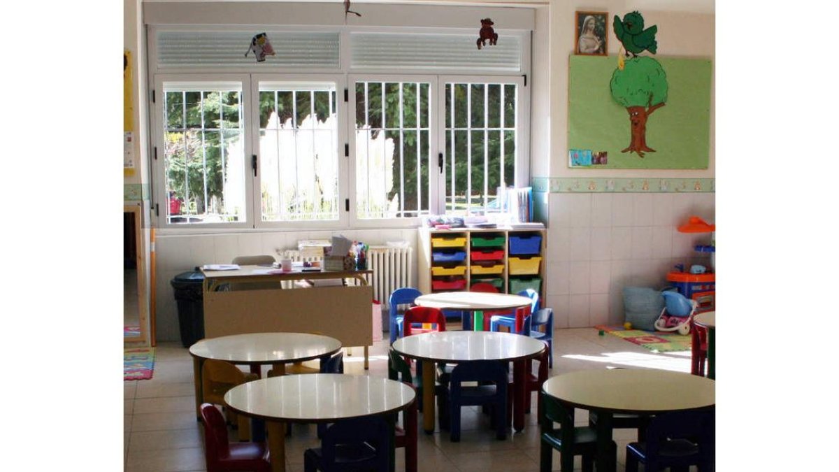 Un aula de infantil. DL