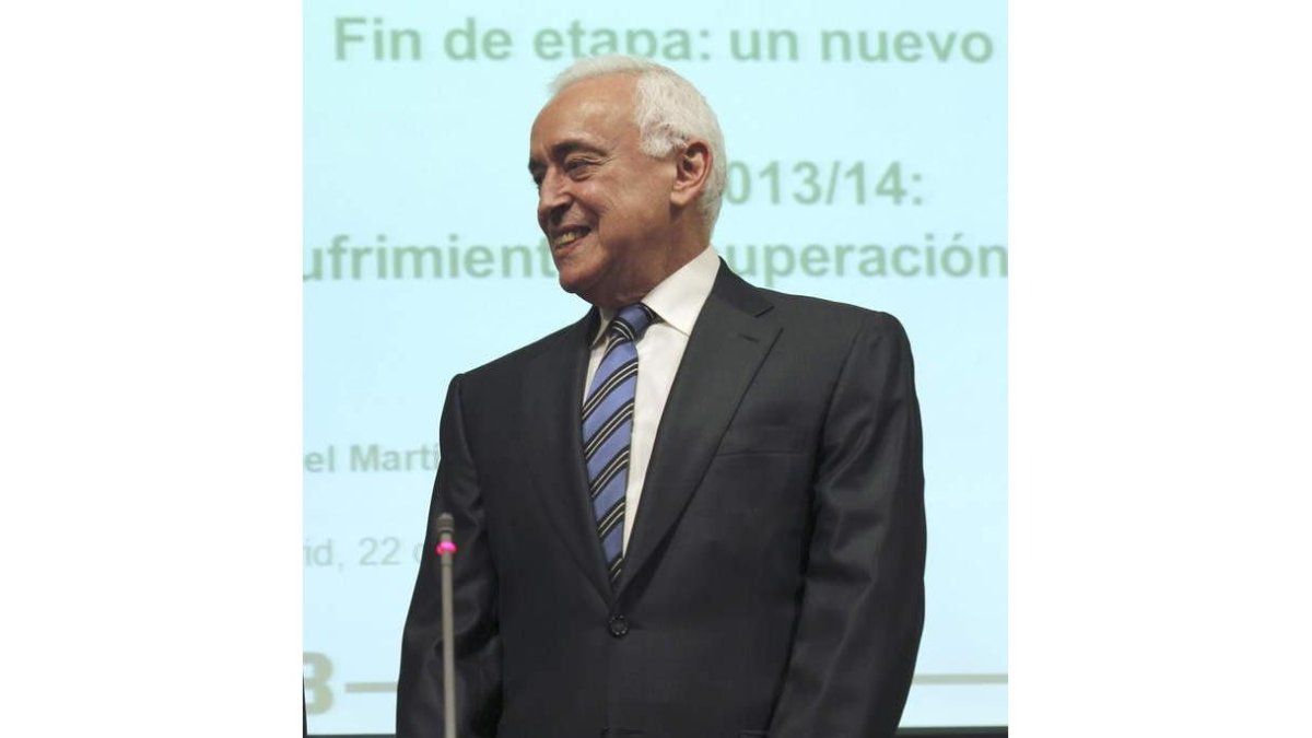 El presidente de la AEB, Miguel Martín.