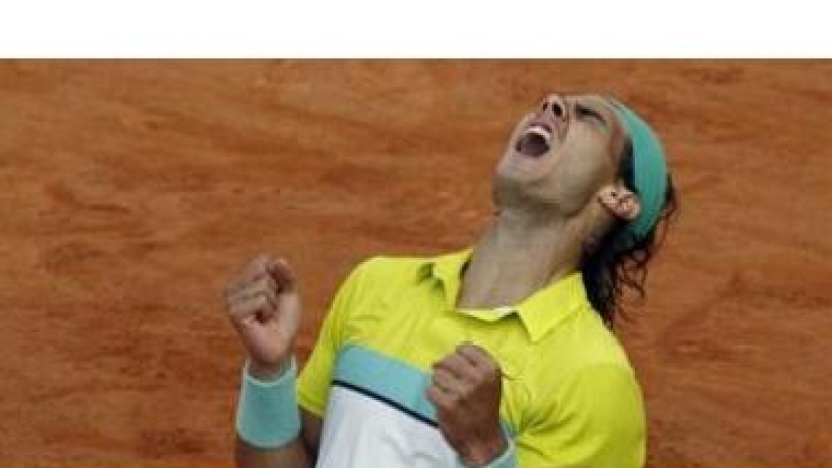 Nadal celebra su victoria